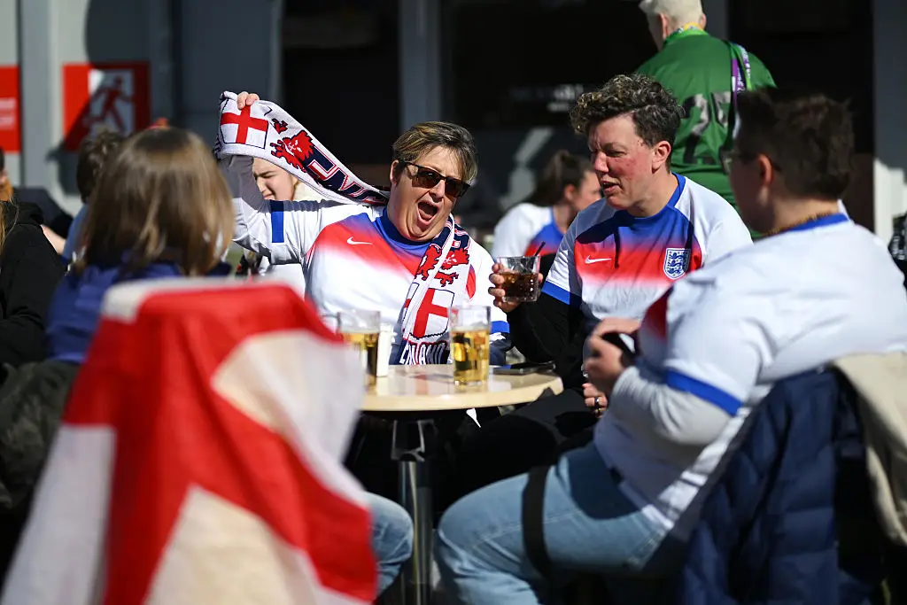 A drink while watching the World Cup doesn't make you an alcoholic, using the World Cup as an excuse to drink might (Harriet Lander - The FA/The FA via Getty Images)