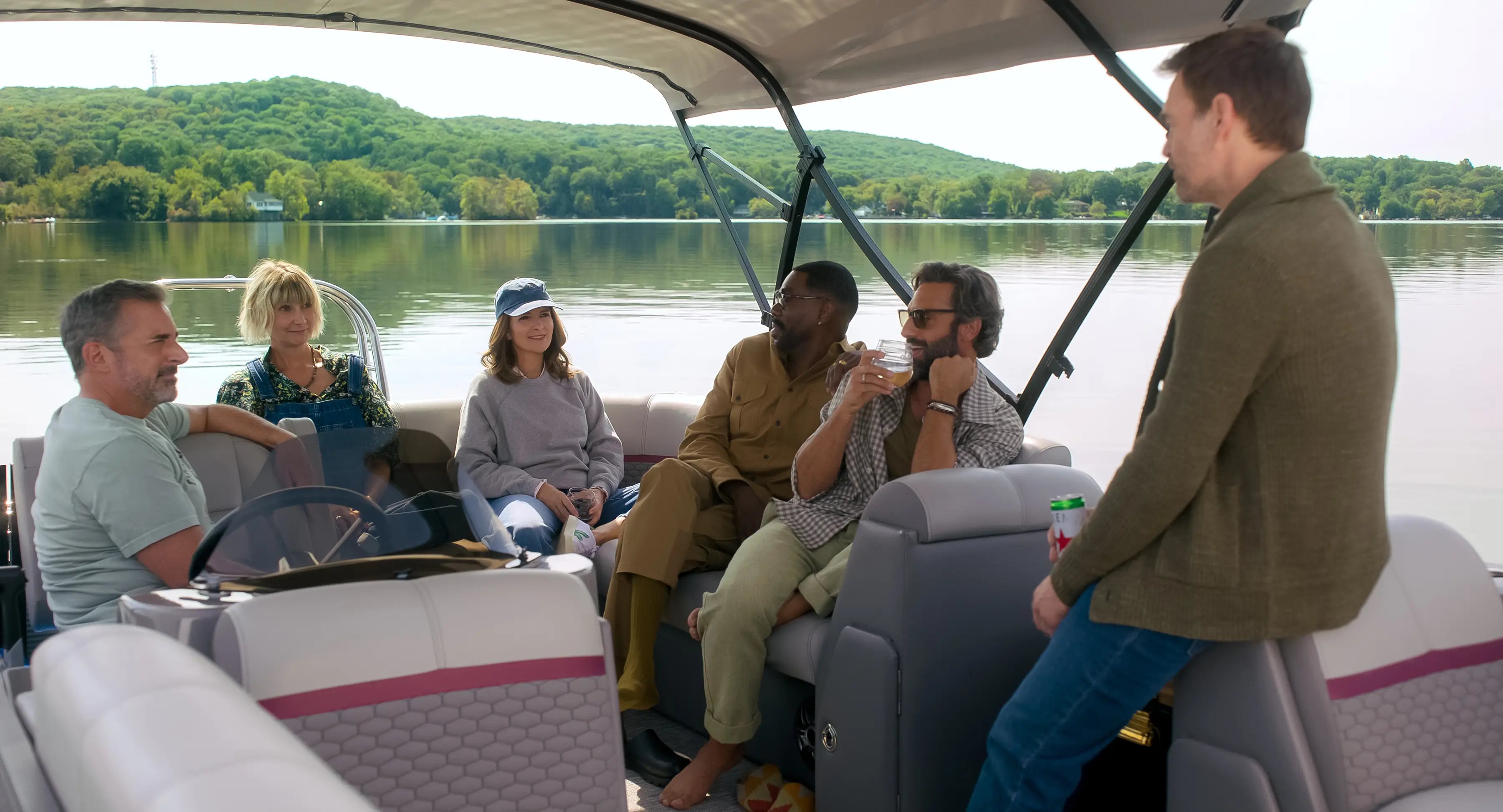 The show's ensemble cast is full of familiar faces (Netflix)