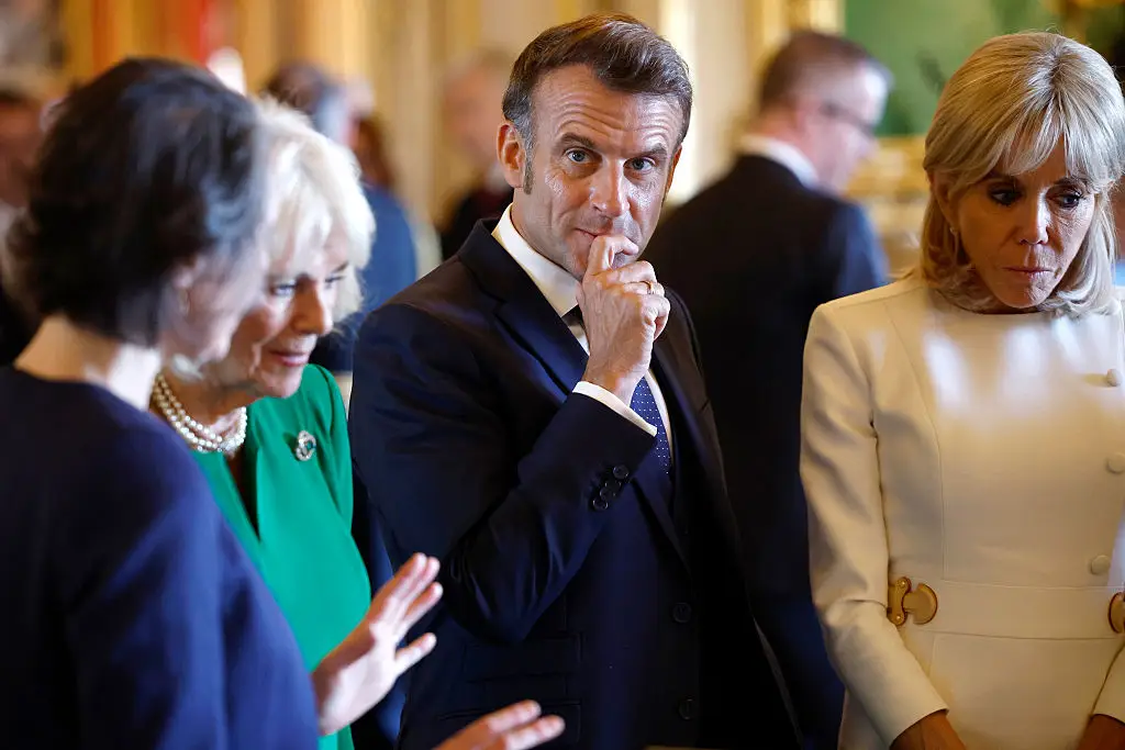 The couple are in the UK to visit King Charles III (Benjamin Cremel - WPA Pool/Getty Images)