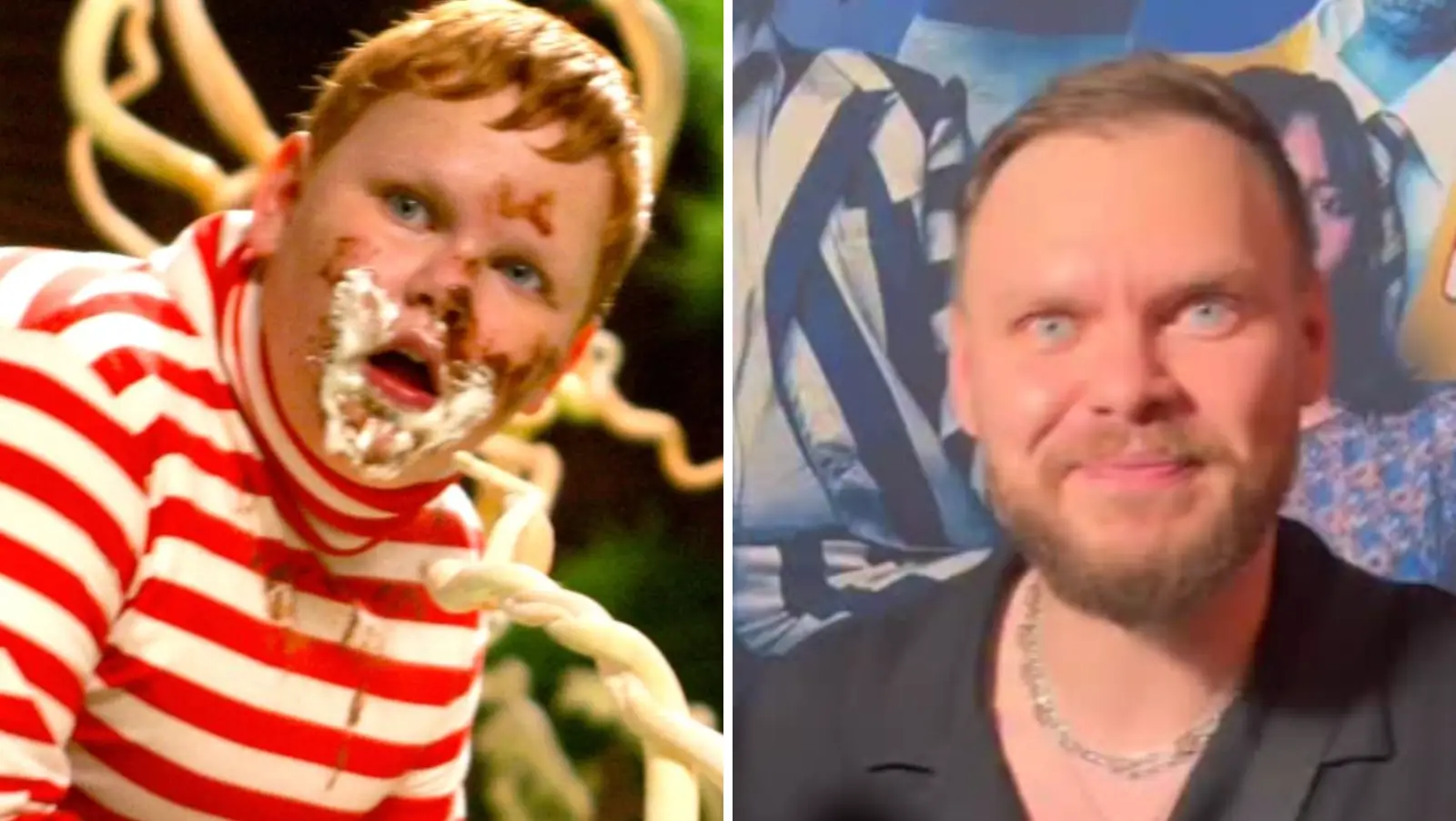The actor looks markedly different nowadays (Warner Brothers/Instagram)