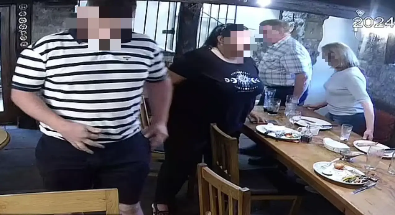 The punters were blasted online by the pub. (Facebook/The Horse and Jockey)