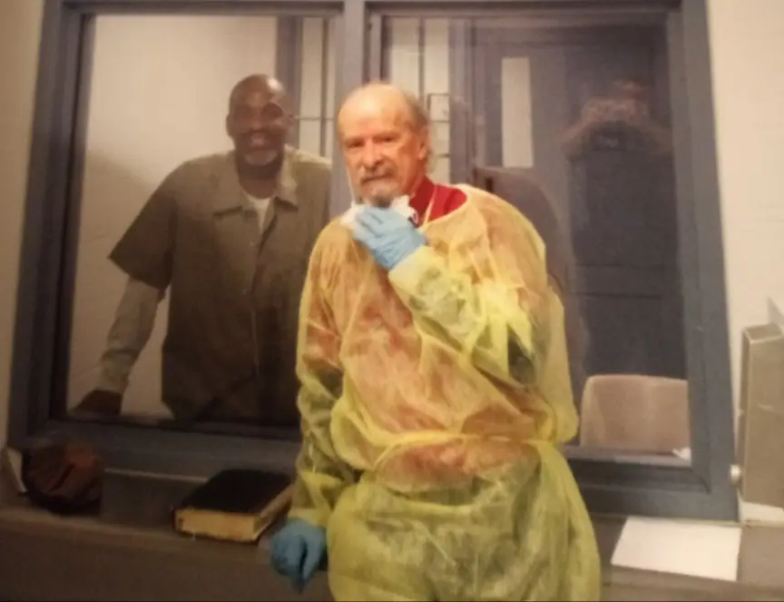 Bill Breeden with Corey Johnson (Bill Breeden)