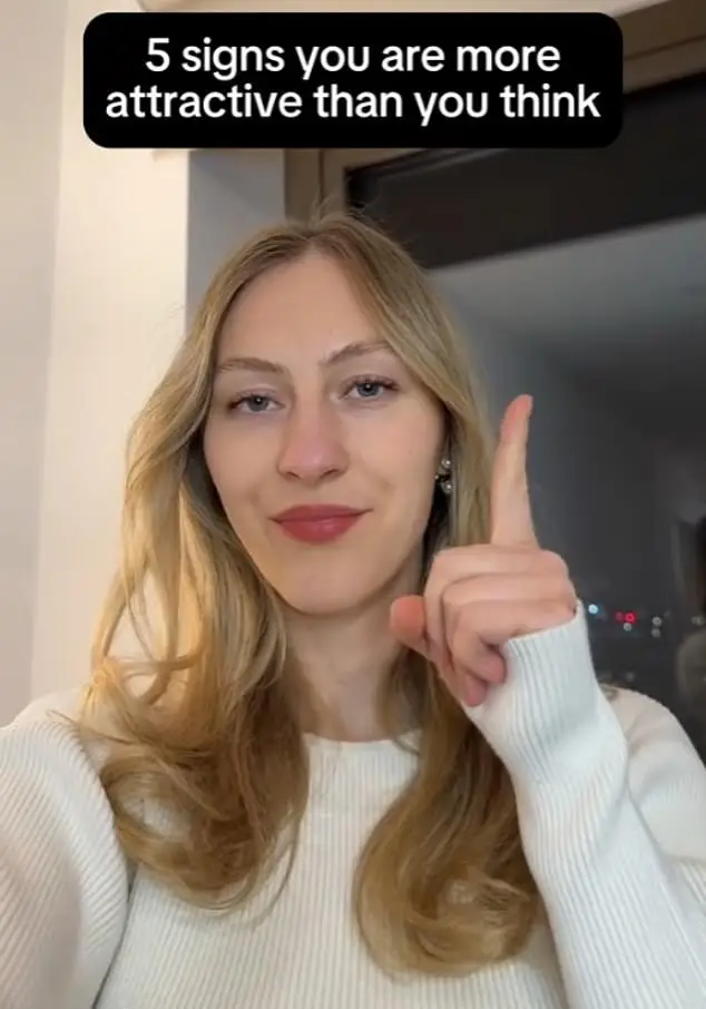 Psychologist Francesca Tighinean has shared the five signs of attractiveness (TikTok/@francescapsychology)