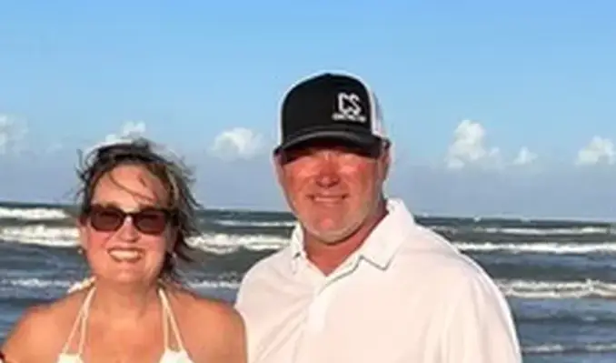 Tabatha and Cary were bitten by the shark. (GoFundMe/ Patrick Kennedy)