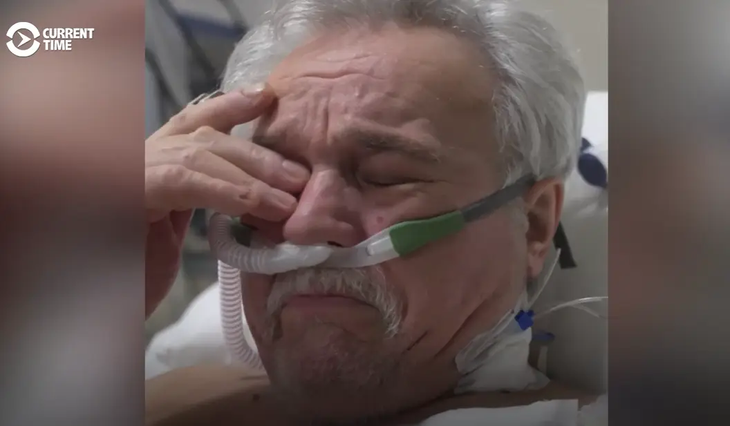 Ukrainian man who was run over by a tank thanks his rescuers. (RadioFreeEuropeRadioLiberty)