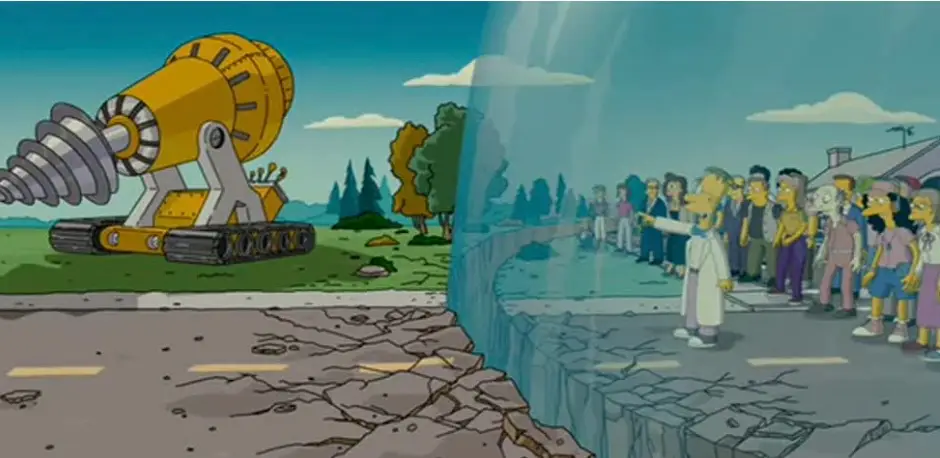 So, you can't blame people for immediately thinking of the dome in the 2007 movie when Trump announced his Golden Dome plans (Fox)