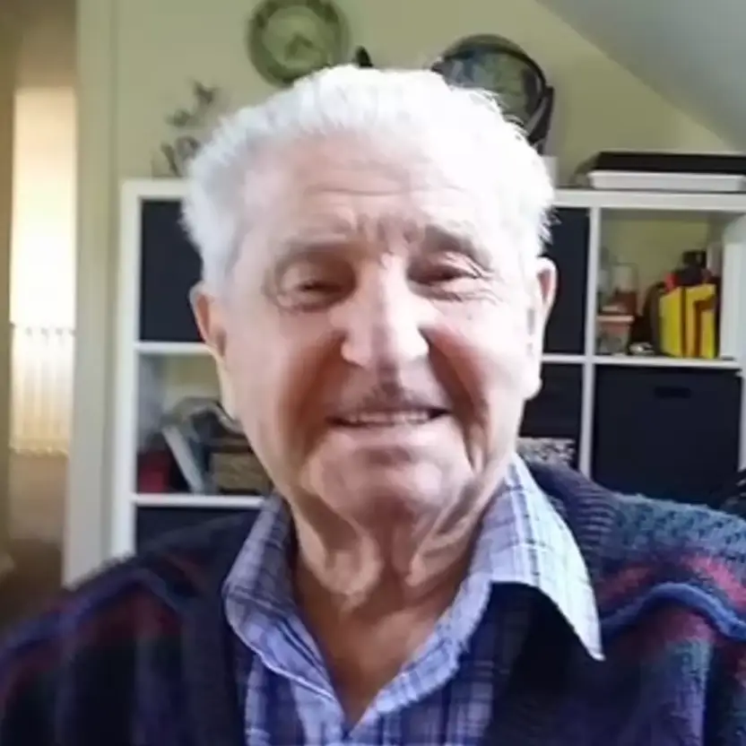 He claims that he was tricked into giving her the money.