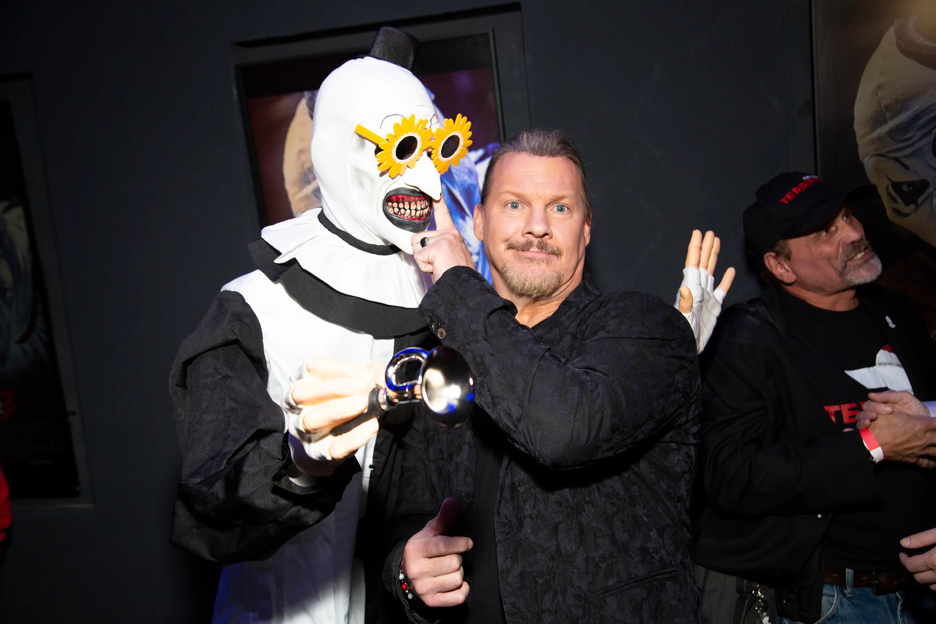 The WWE star said the slasher film was 'batsh*t crazy in the best possible way' (Santiago Felipe/Getty Images)