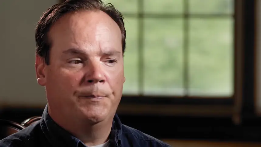 Jeff lost his mother to cancer. (YouTube/700 Club Interactive)