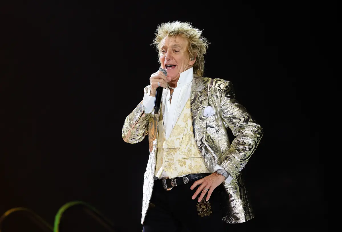 Sir Rod Stewart says he has no fear of death. (Iwi Onodera/Redferns)