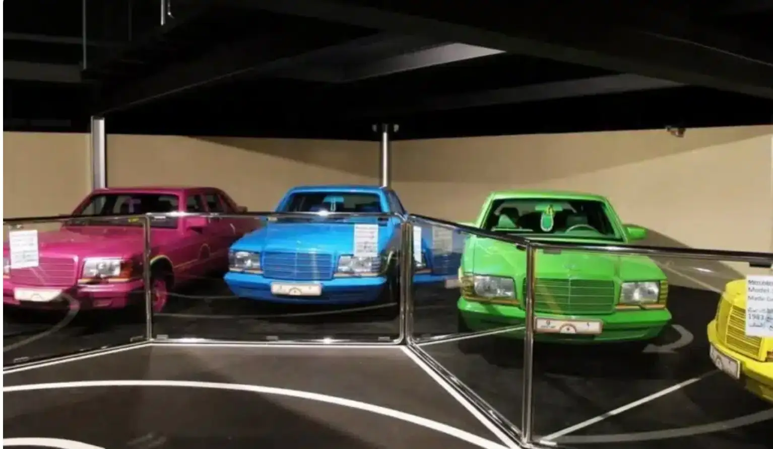 Mercedes-Benz reportedly went above and beyond to ensure the Sheikh's order was fulfilled on time (Emirates National Auto Museum)