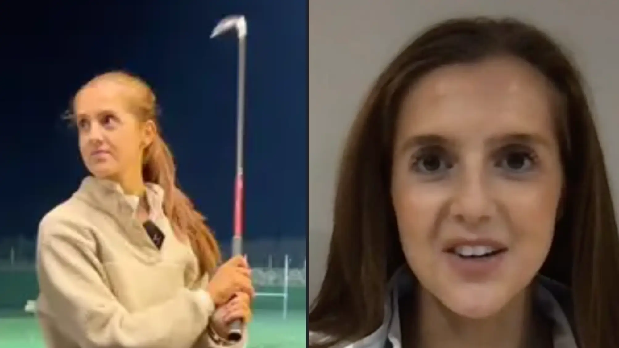 TikTok/@georgiagolfcoach/Sky Sports