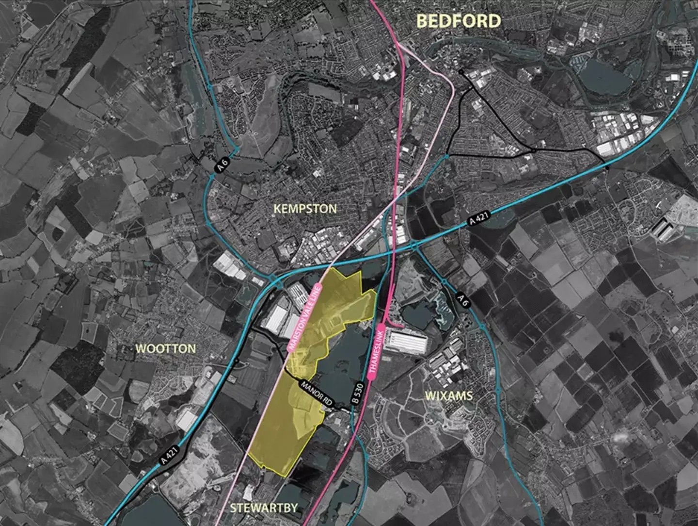 It's set to be built in Bedford. (Universal)