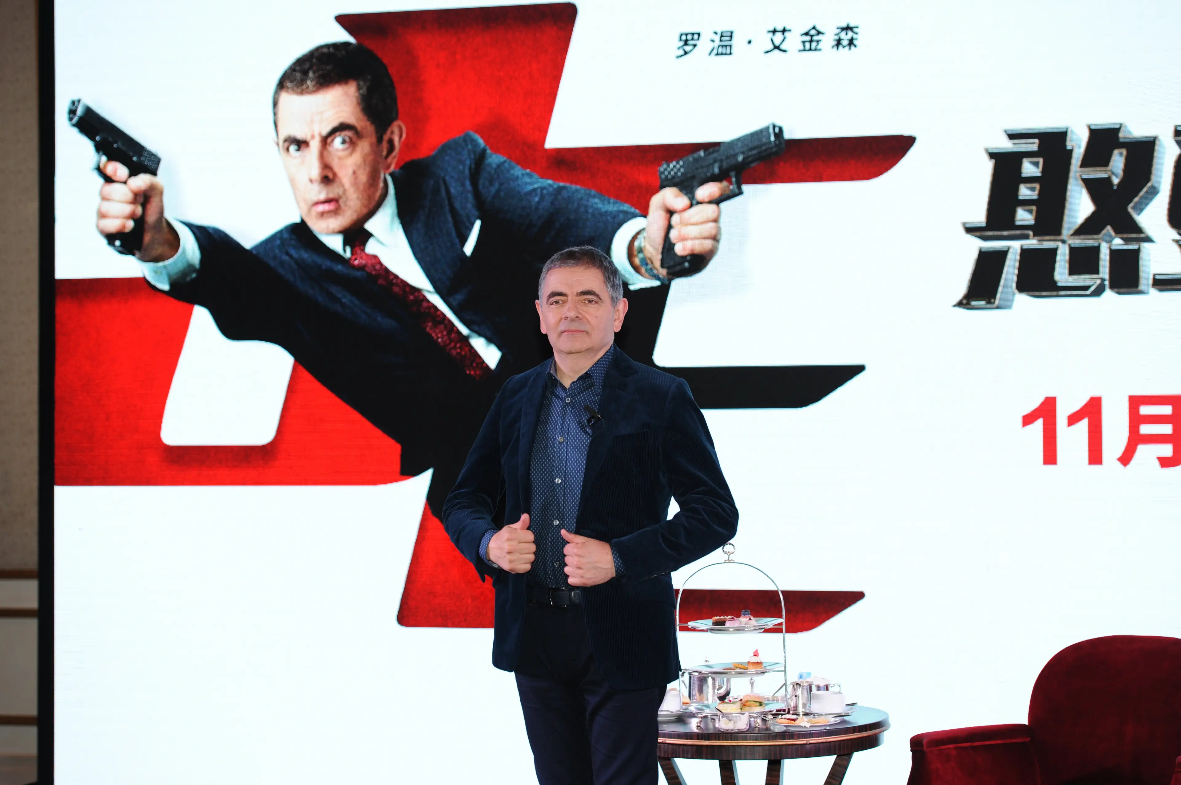 Atkinson has said his brand of physical comedy is 'more timeless'.