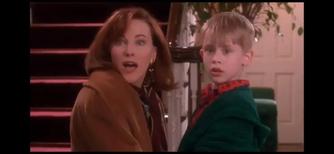 O'Hara and Culkin in Home Alone (20th Century Fox)