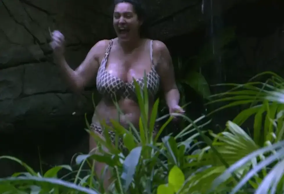 Kelly Brook asked people to remember she wasn't going to look the way she used to, but some people did troll her (ITV)