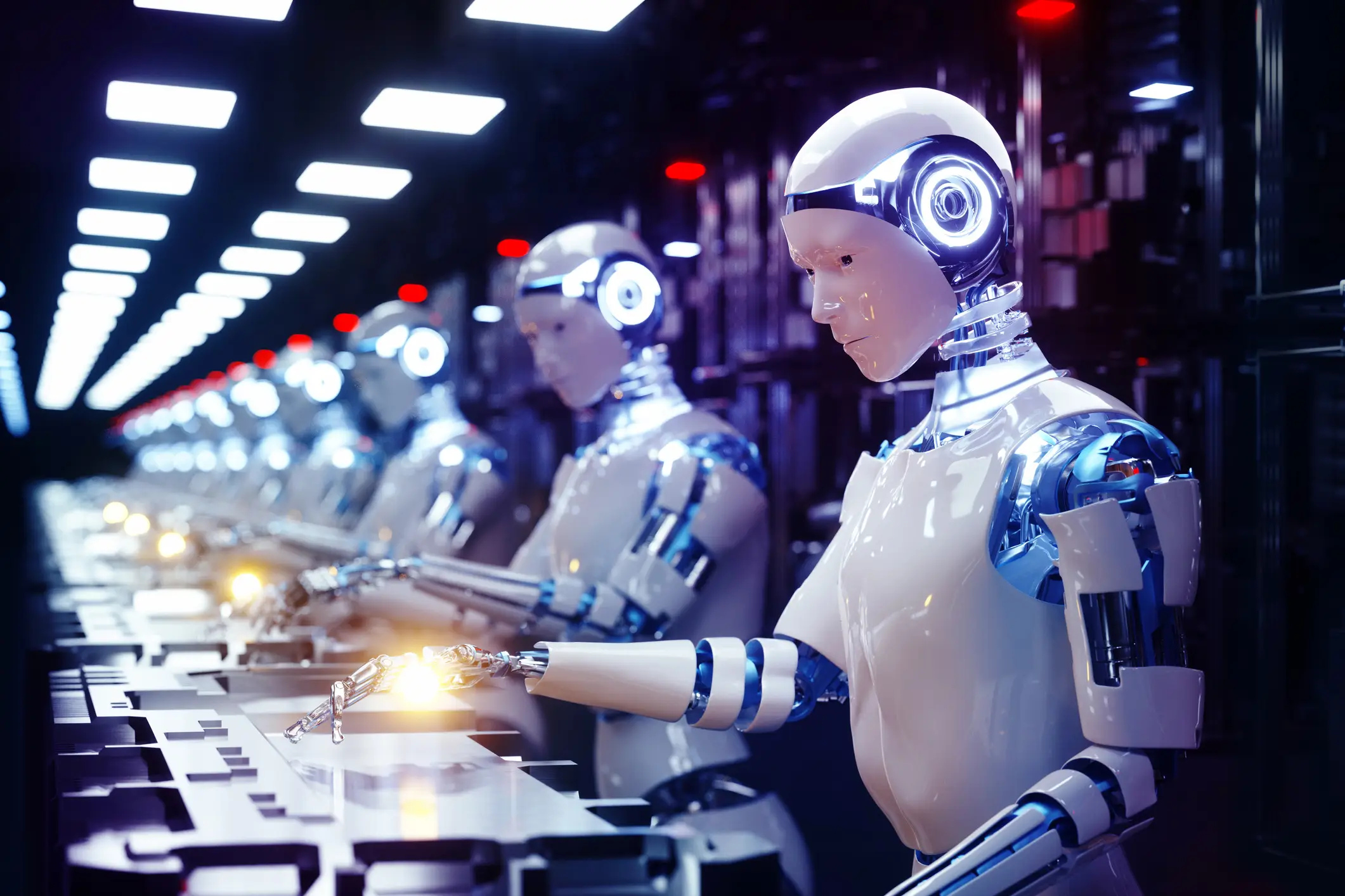 Hinton has warned that rich business owners could turn to AI in their workforce in the future (Getty Stock)