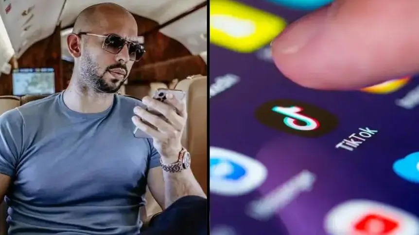 Geoff Smith/Alamy Stock Photo. @AndrewTate/Instagram.