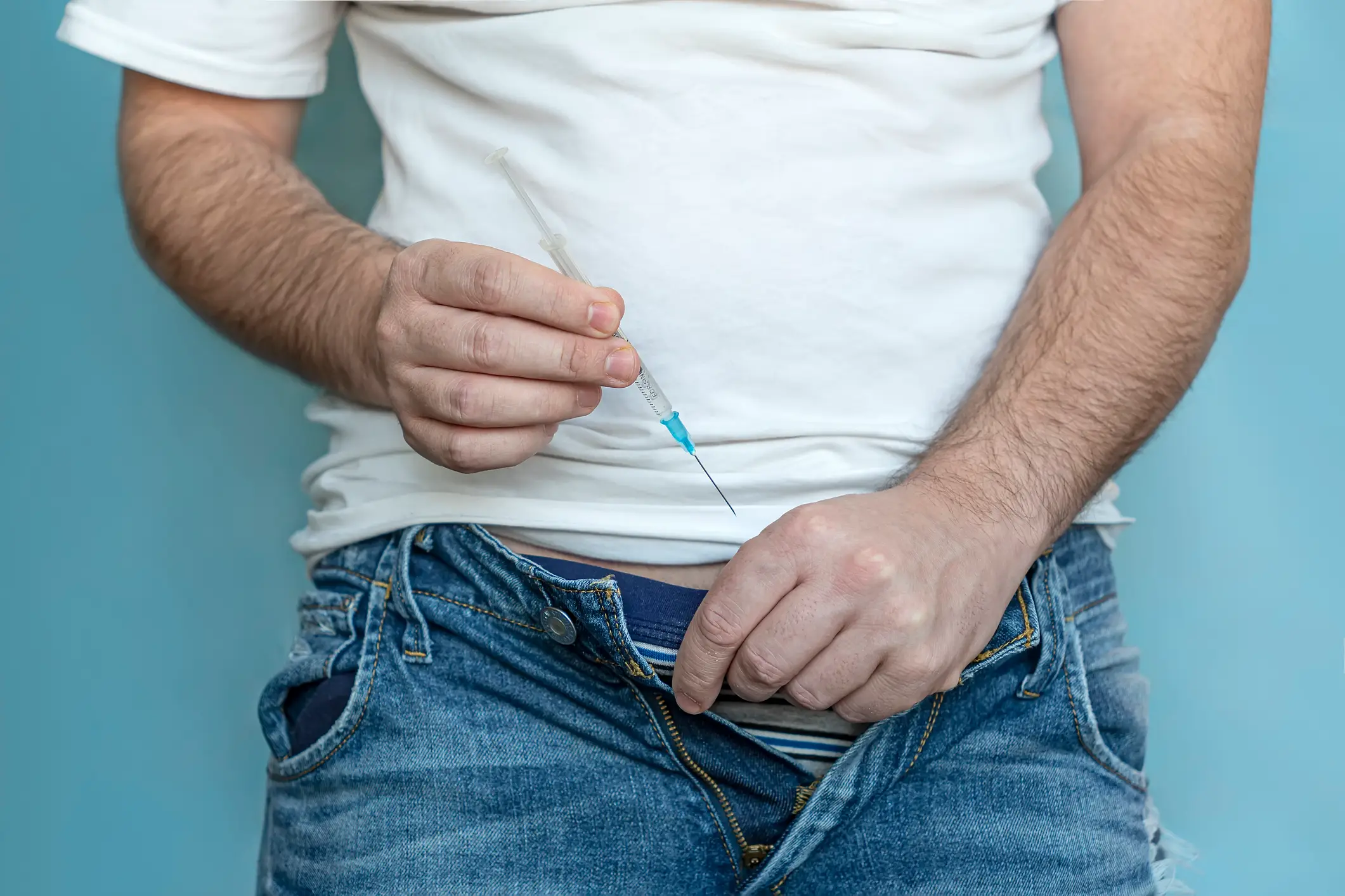 The procedure was originally developed by urologists to treat chronic scrotum pain (Getty Stock Images)