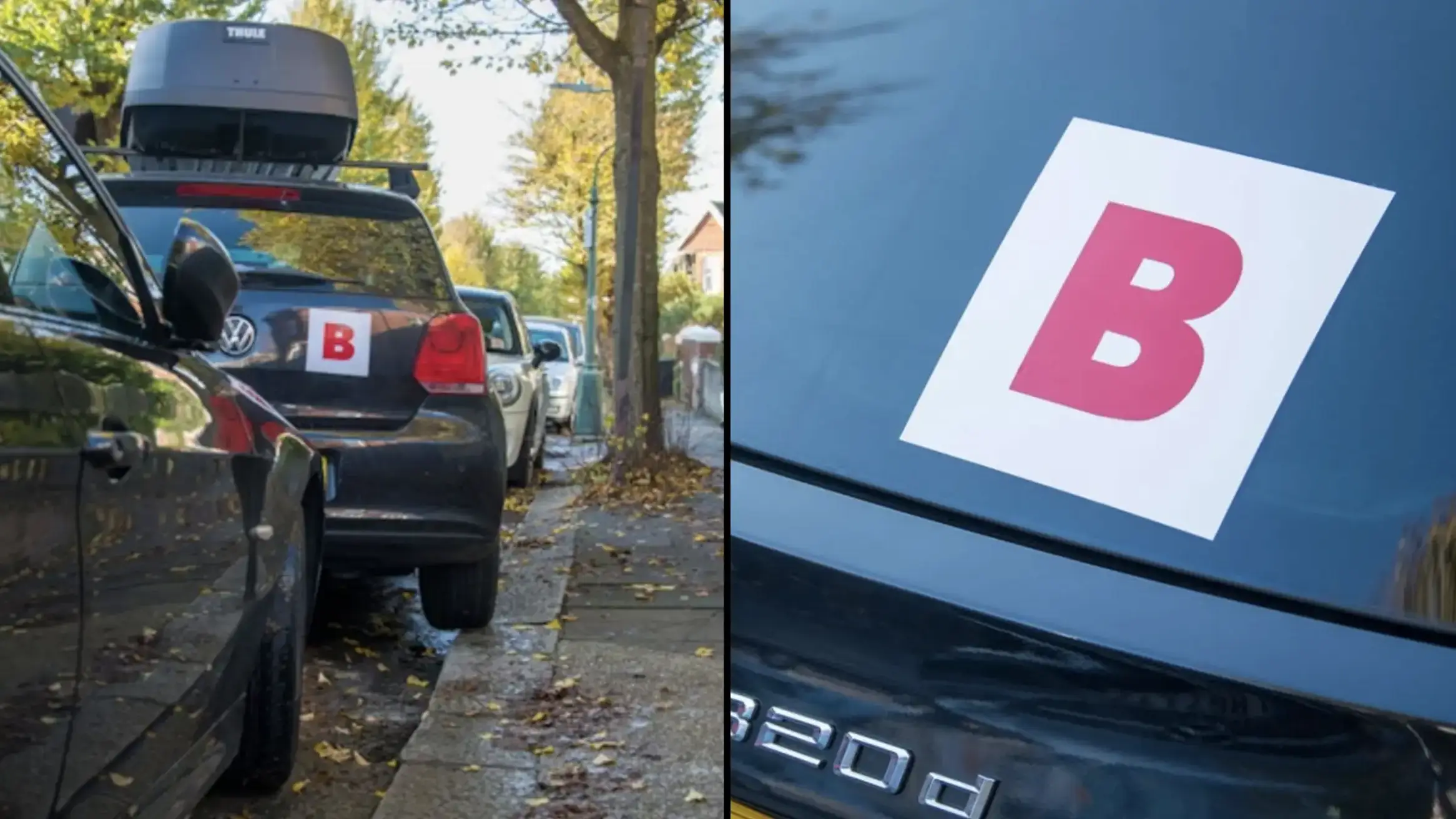 'B plates launched in UK' for drivers who are bad at one thing