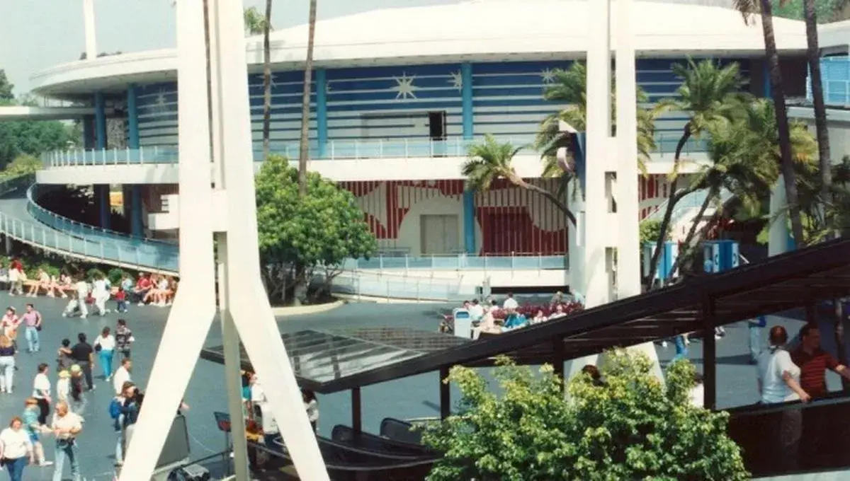The 18-year-old had the responsibility of greeting theme park guests at the America Sings attraction. (Wikimedia Commons)