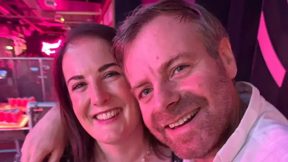 Nicholas Gibbs says that is life has been changed massively by the incident, with he and partner Claire no longer able to try for a baby (Hudgell Solicitors)
