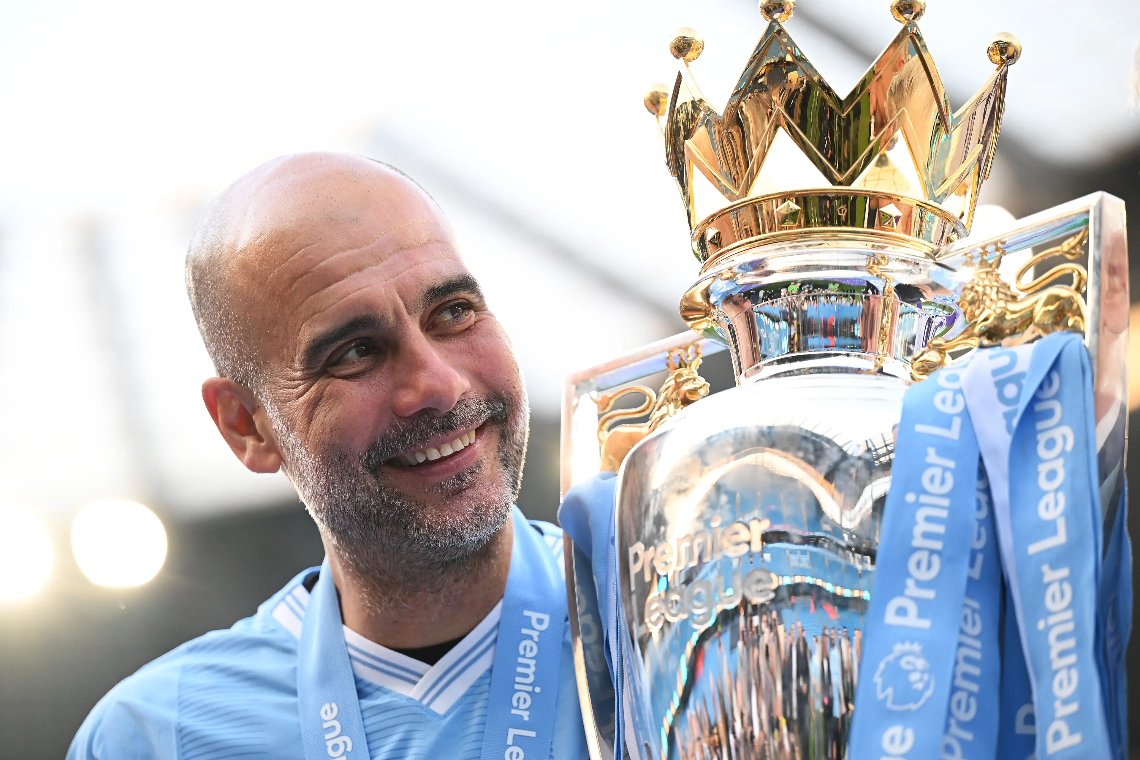 Guardiola previously declared he was 'fully convinced we will be [proven] innocent' (Michael Regan/Getty Images)