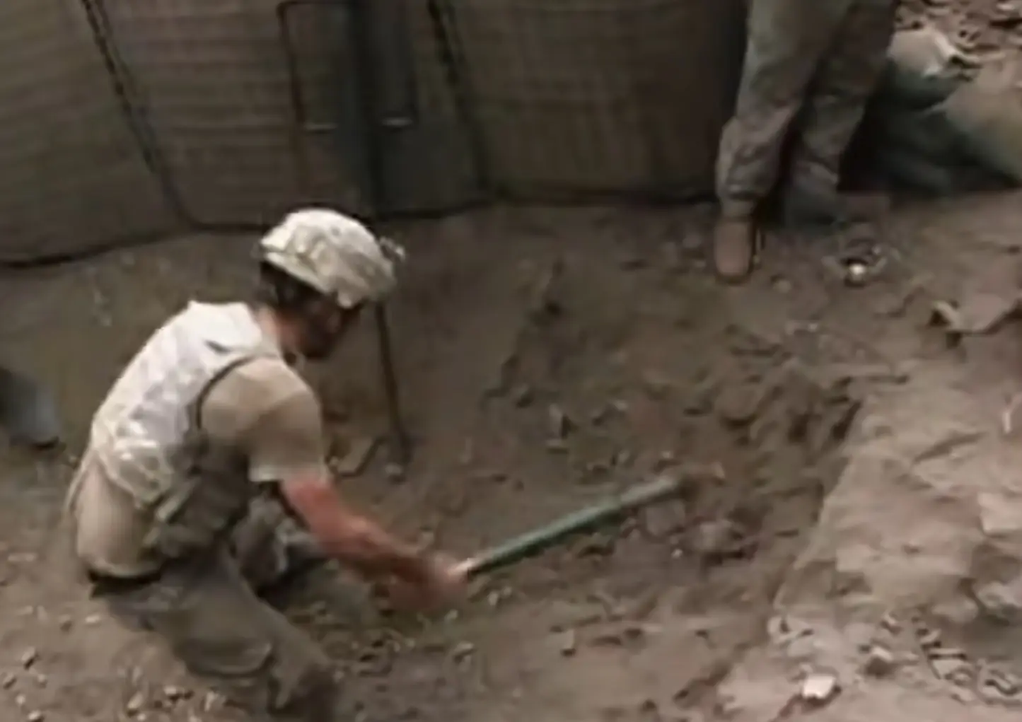 The documentary is named for the base the soldiers built in the valley, named after a medic who had been killed in action.