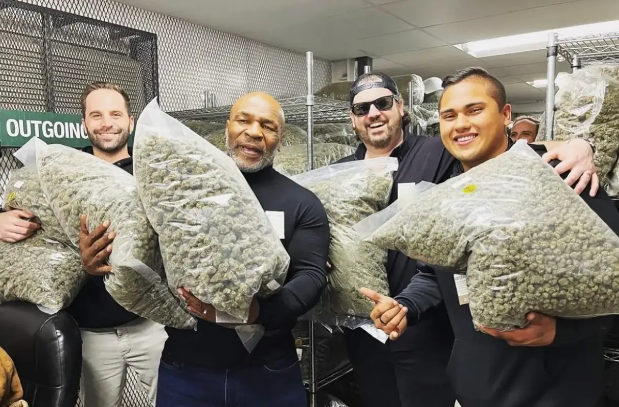 Tyson reckons he should have started smoking weed full-time a lot sooner than he did (Instagram/@itstyson20)