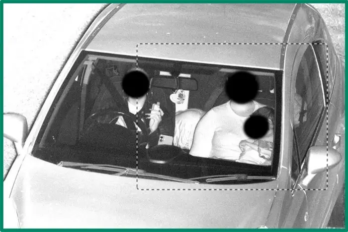 One child was seen unfastened on someones lap (WMCA)