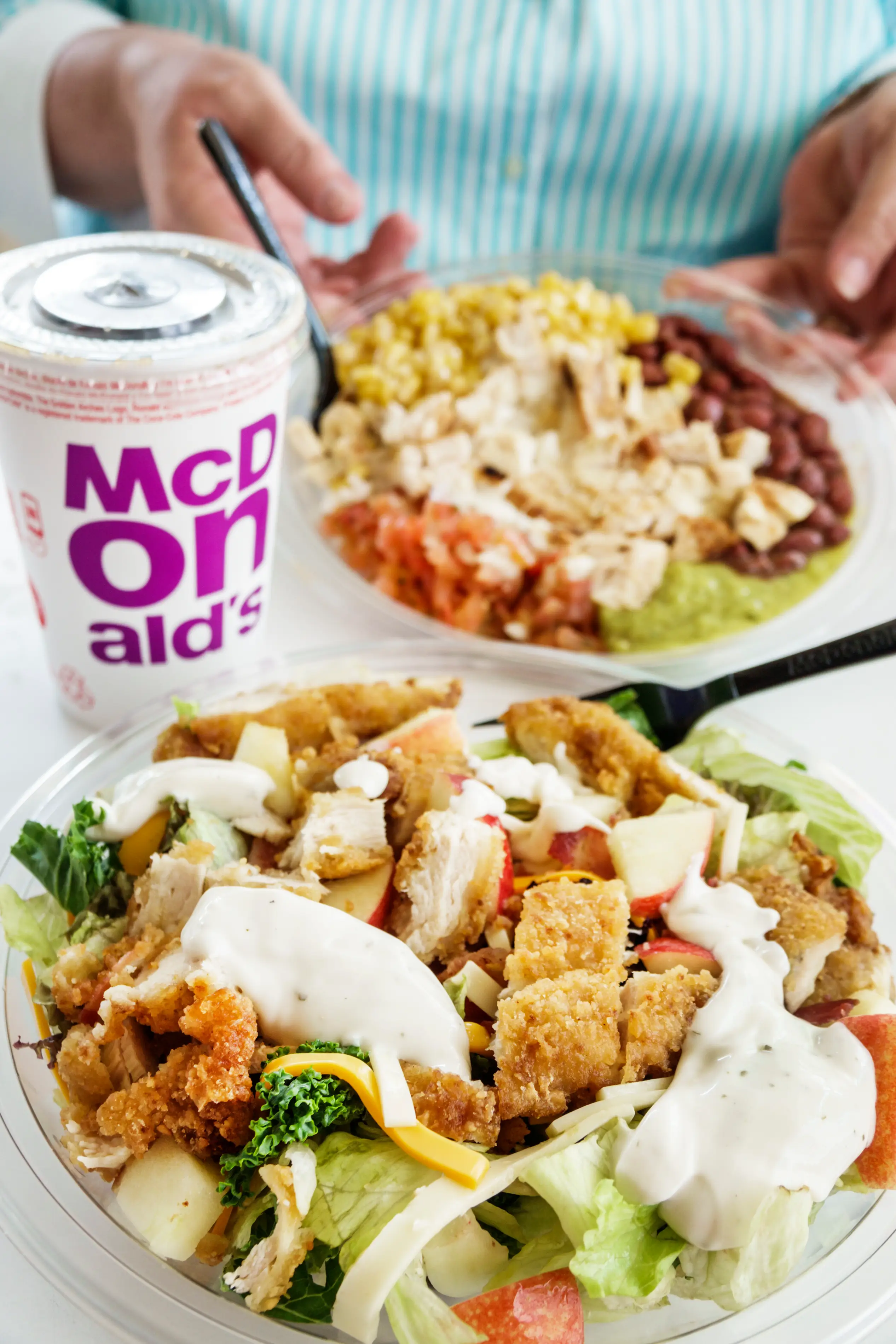 Burger and fries it is. (Tim Boyle/Getty Images)
