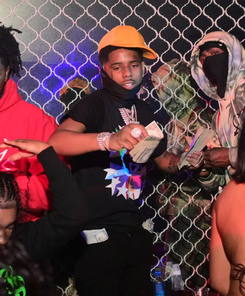 Pooh Shiesty is one of nine men accused of a January robbery and kidnapping (Prince Williams/Wireimage)