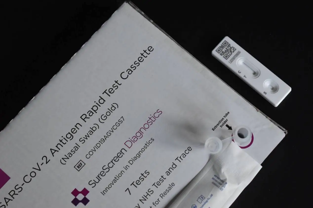 COVID-19 rapid lateral flow test