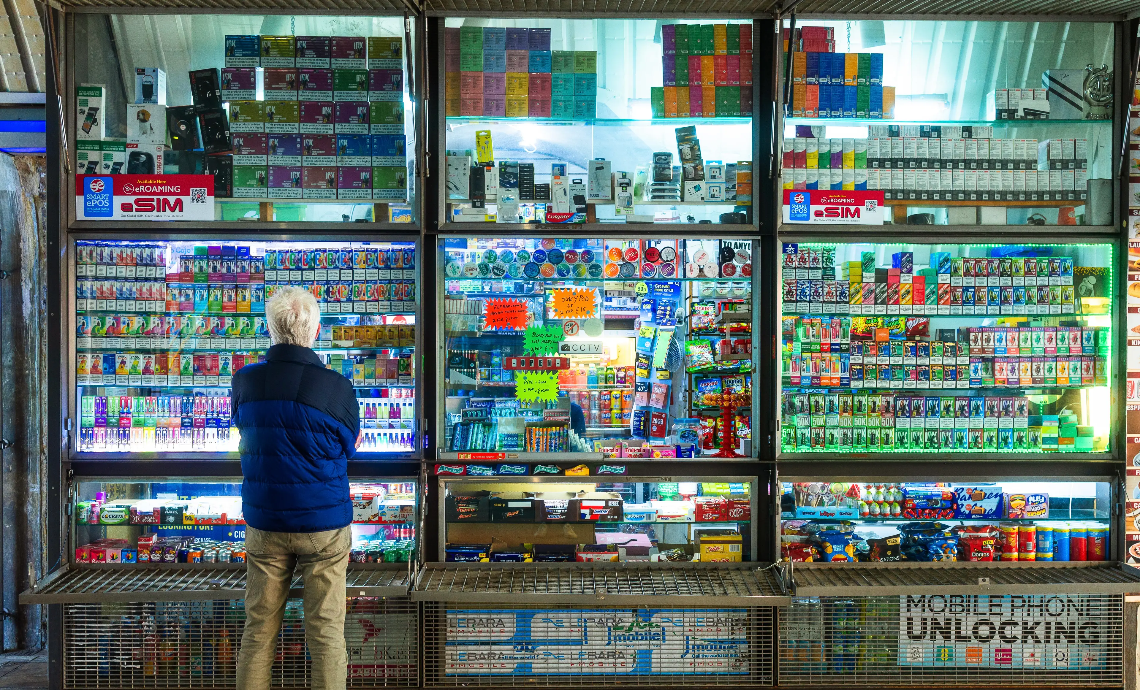 Buying any sort of vape or nicotine product for anyone under-18 is now illegal (Getty Stock Image)
