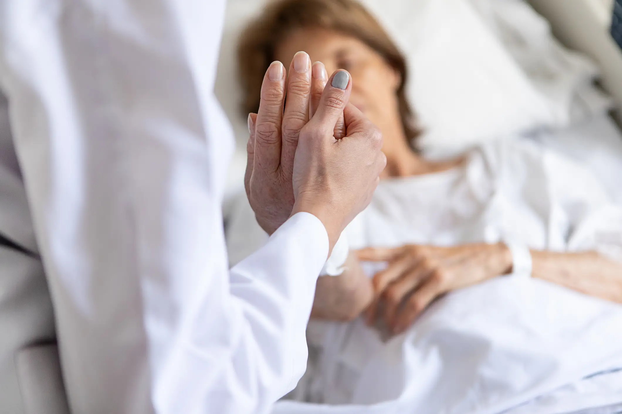 Neal K Shah explained the common thing hospice nurses see (Getty Stock Images)