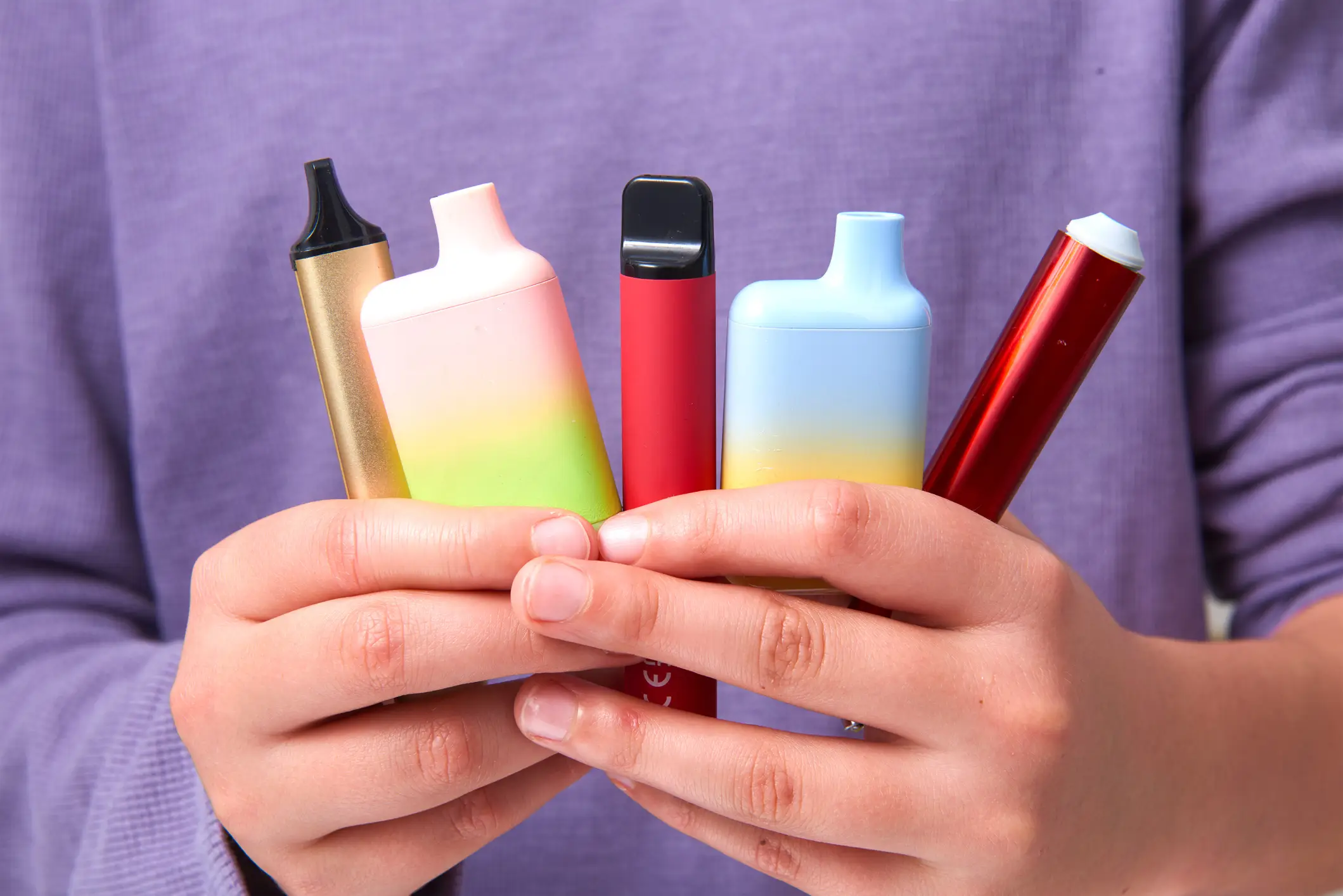 Vaping has become extremely common among young people (Getty Stock)