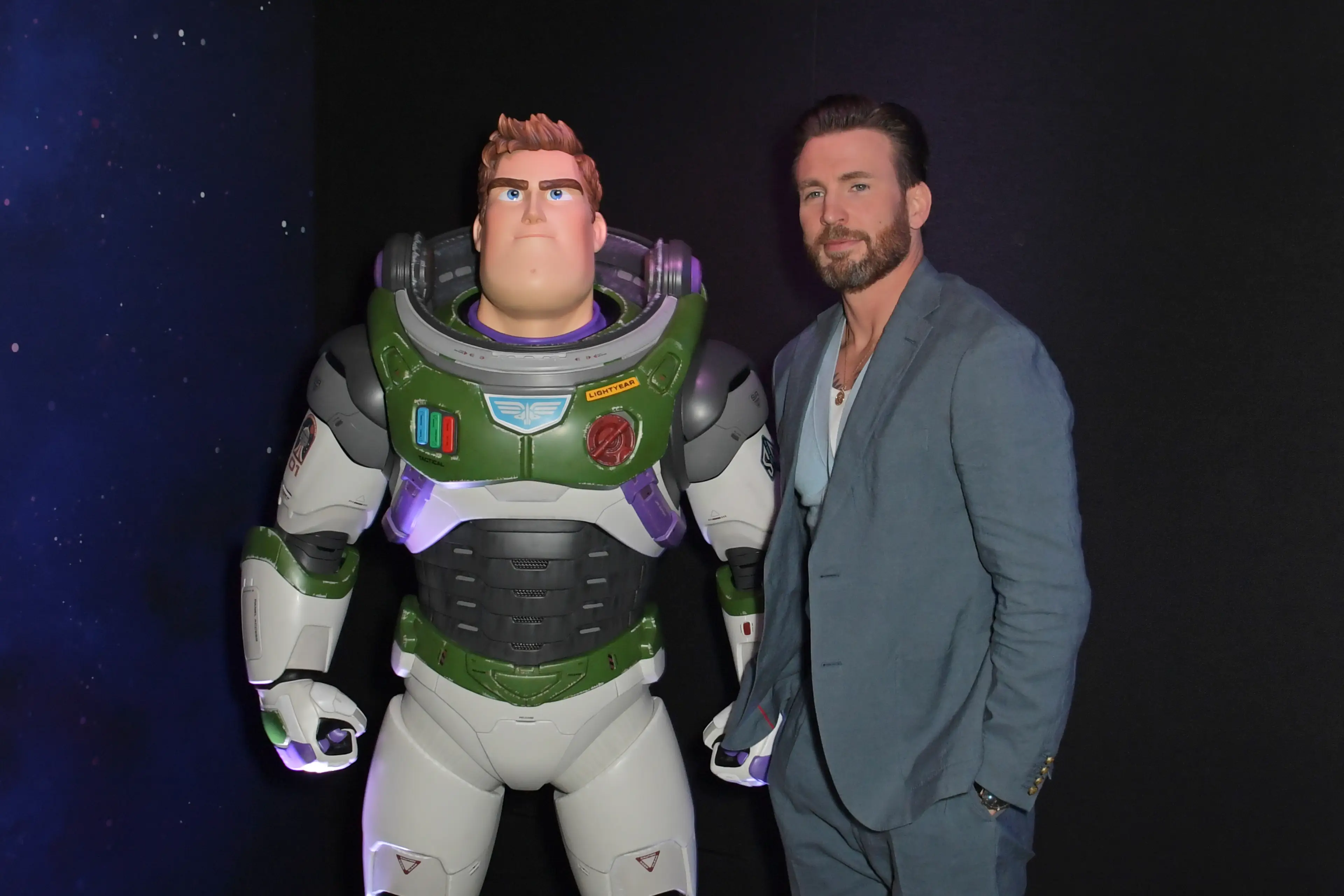 Evans voiced Buzz in Lightyear.