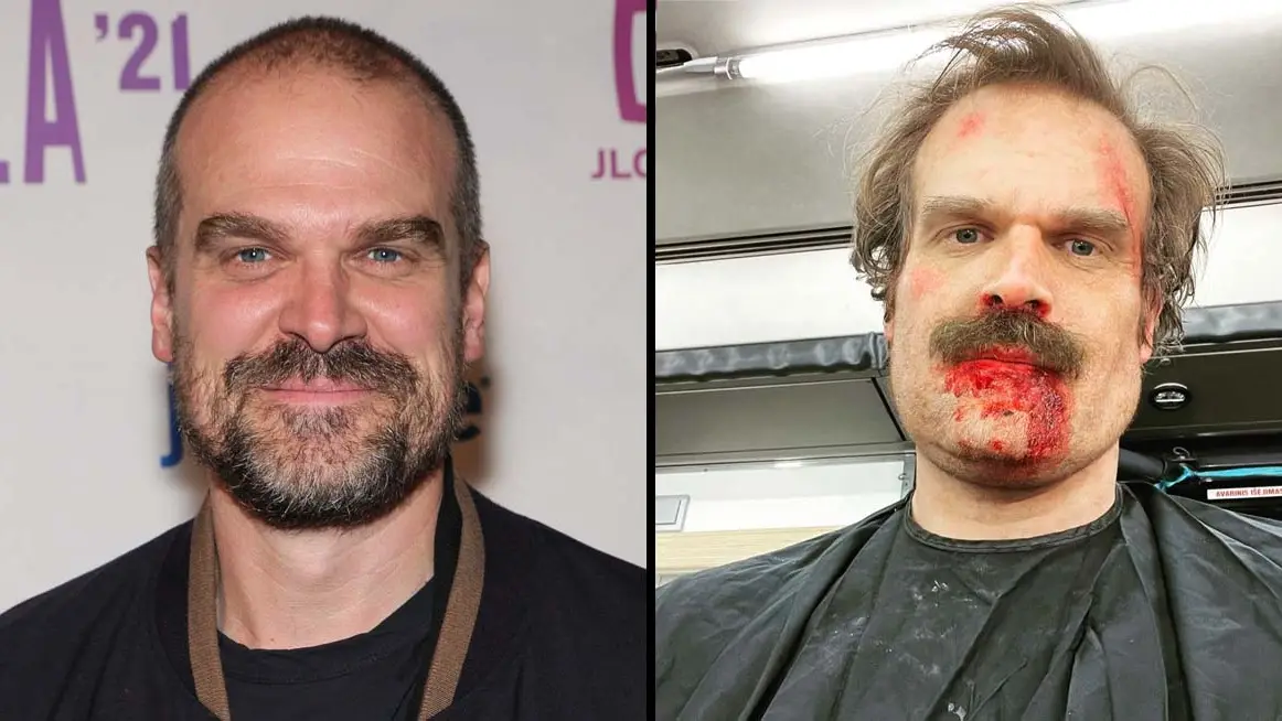 David Harbour Had To Get Prosthetic Fat Face After Losing Weight Before Stranger Things 4