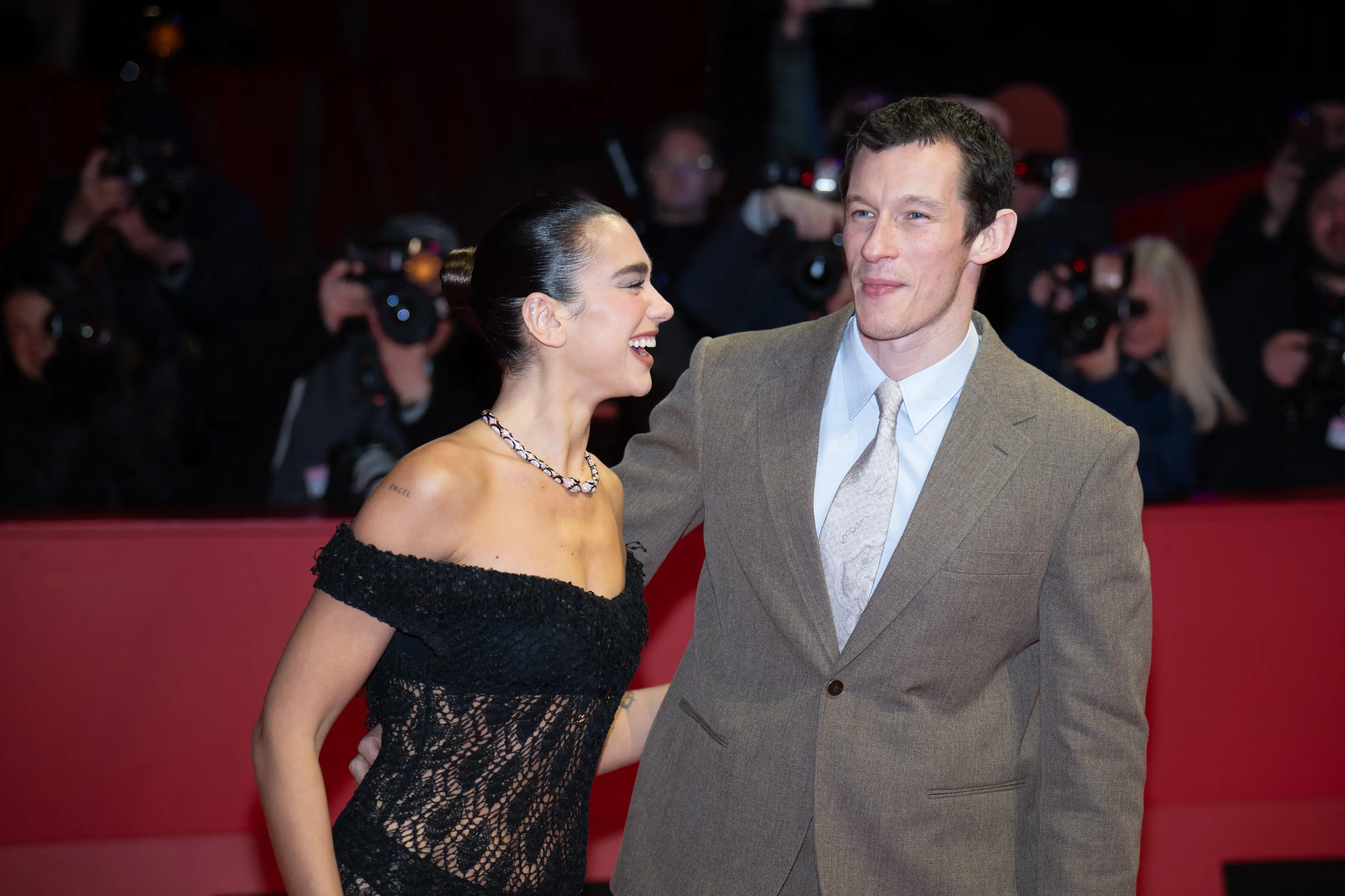 The couple announced their engagement last year (Laurent Hou / Hans Lucas / AFP via Getty Images)