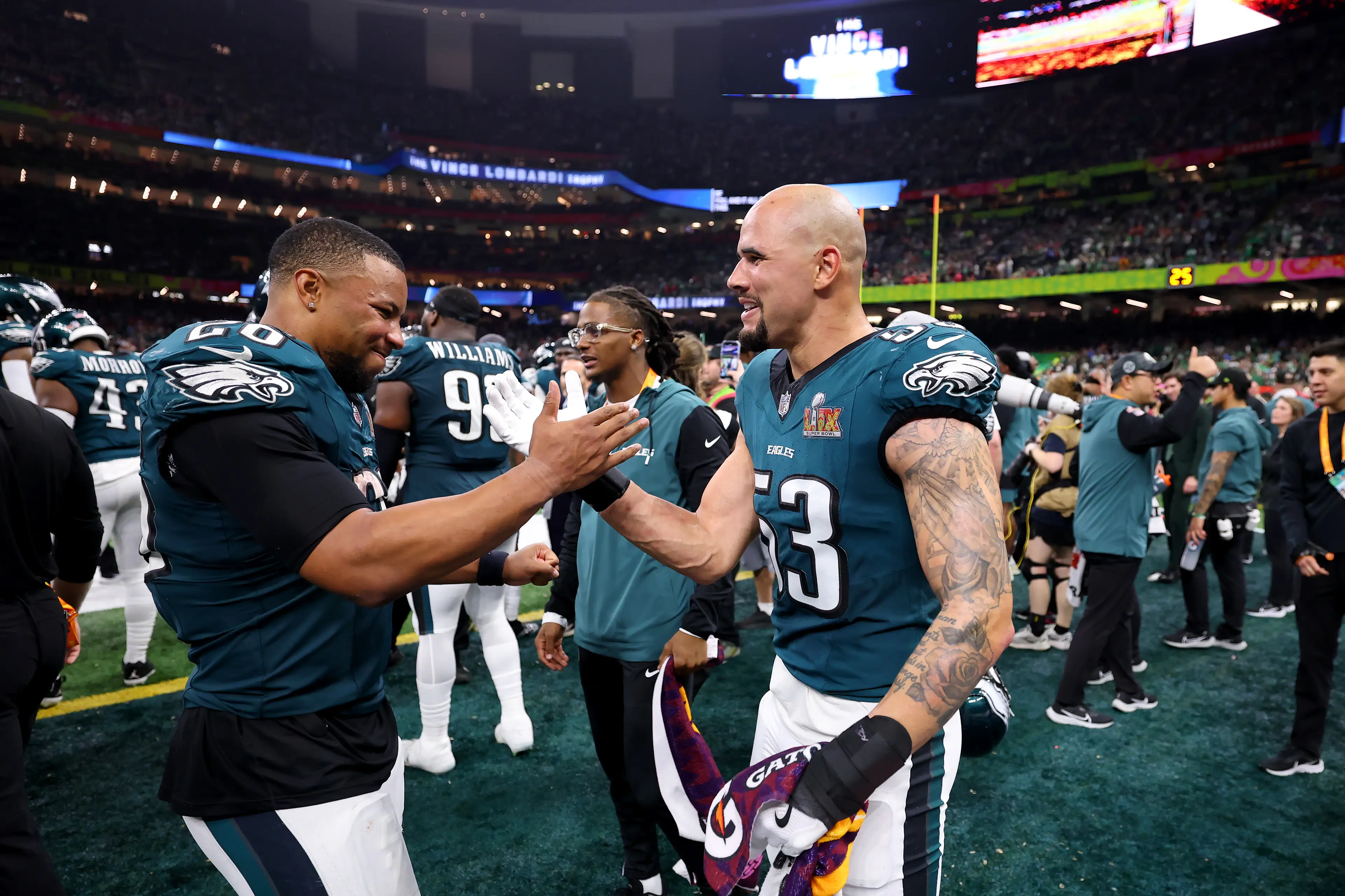 Another Super Bowl win for the Eagles (Gregory Shamus/Getty Images)