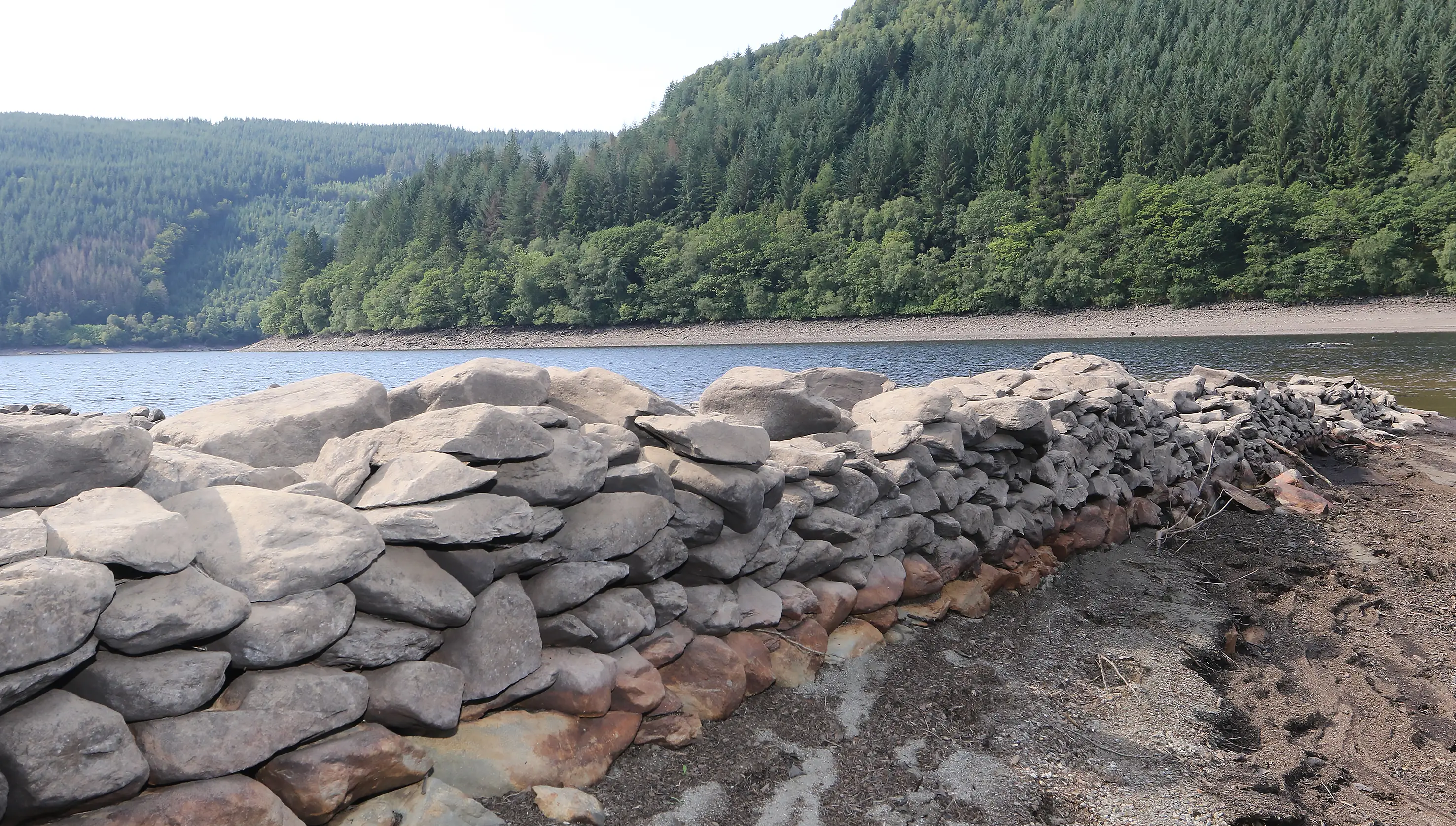 The lake should be 90 percent full at this time of year.