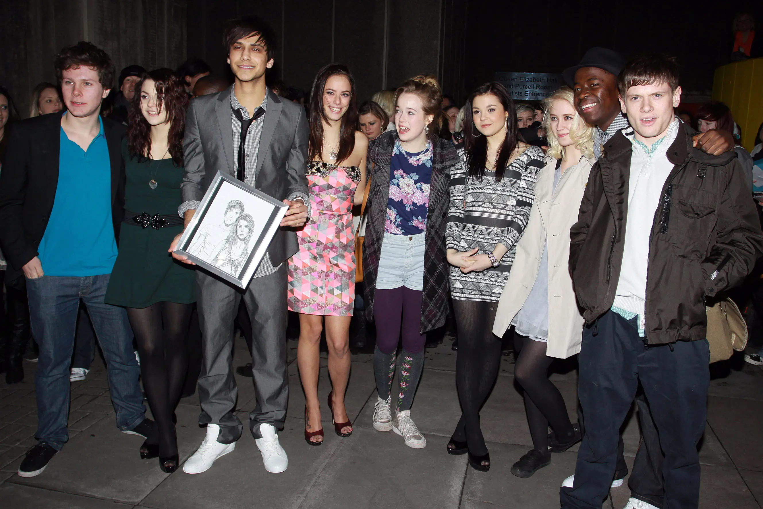 The second generation of the Skins cast (Fred Duval/FilmMagic)