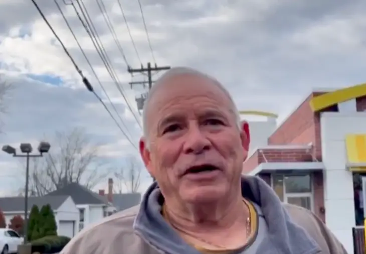 A witness named Larry has spoken of the moment he realised he was in the same McDonald's restaurant as Mangione (FOX Digital)