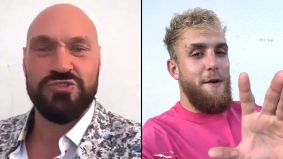 Twitter/@Tyson_Fury/@jakepaul