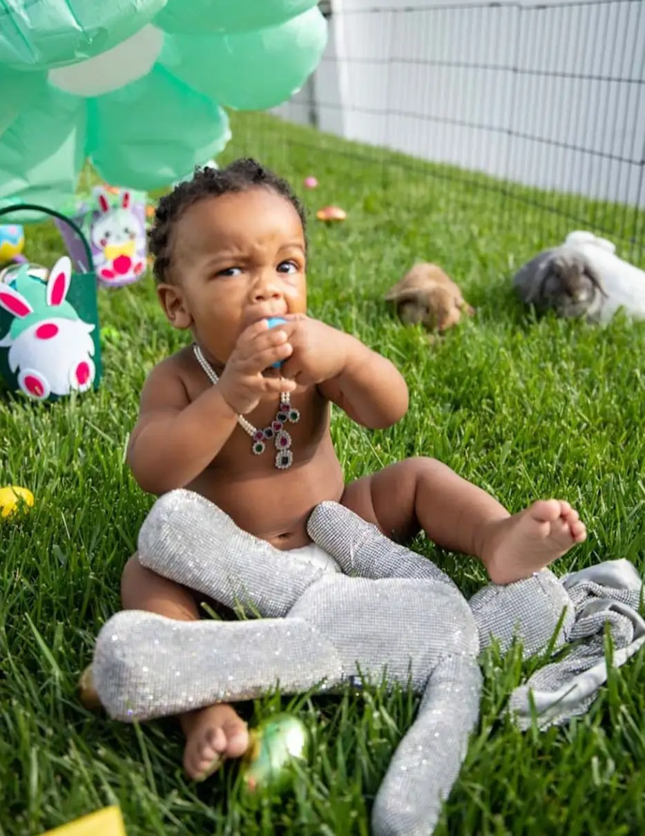 Rihanna's son has been a star-player on her Instagram since he was born last year.