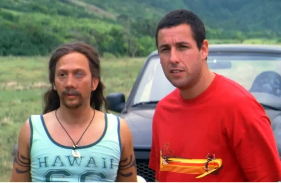 Rob Schneider and Adam Sandler have been pals since the 80s (Columbia Pictures)