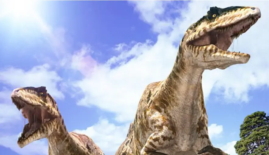 The dinos are back. (BBC)