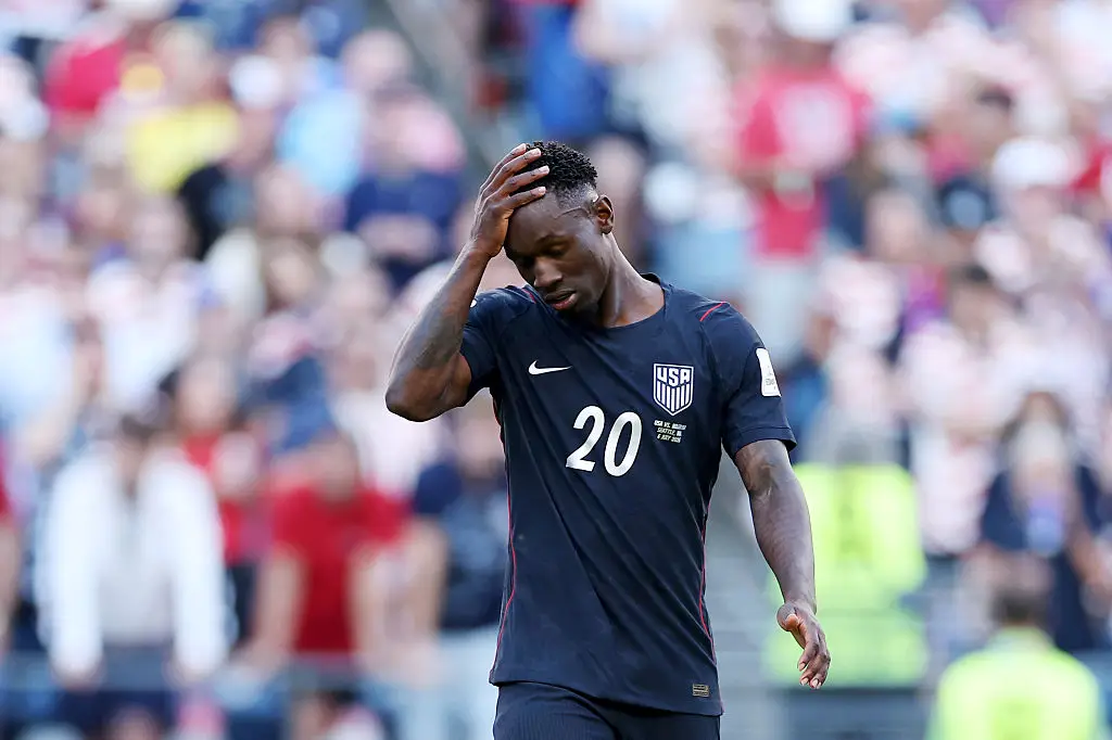 Balogun's overturned suspension made little difference to the result in the end (Sarah Stier - FIFA/FIFA via Getty Images)