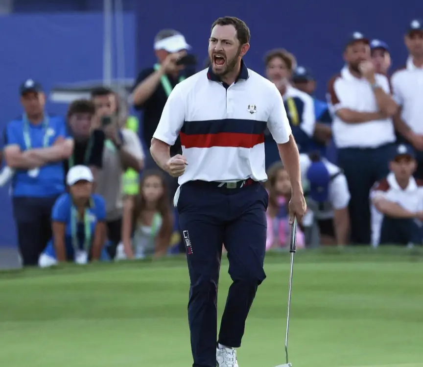 Patrick Cantlay was fired up on Saturday.