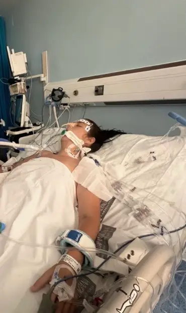 Poppy-Mae Crutchley has been left fighting for her life in Benidorm - and doctors still can't determine exactly what's going on (GoFundMe)